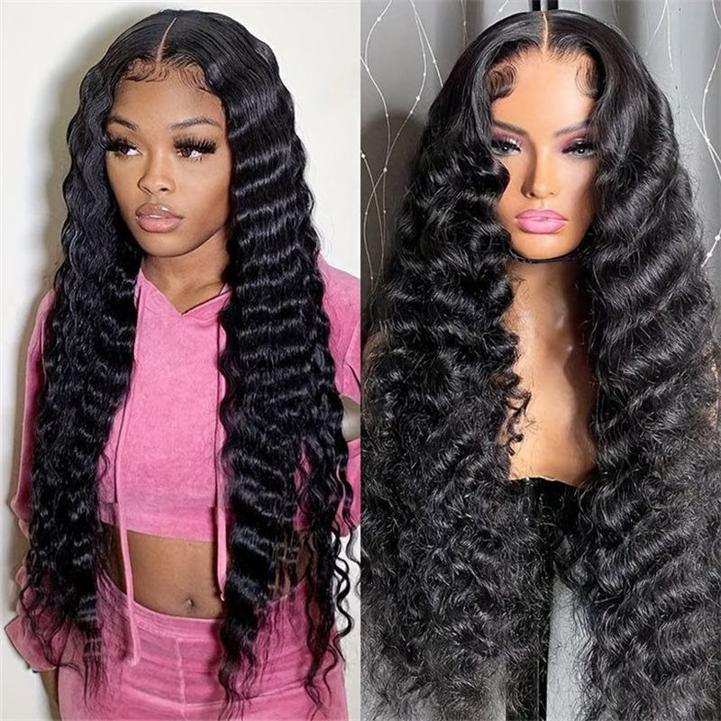 Deep Wave HD Lace Front Wig