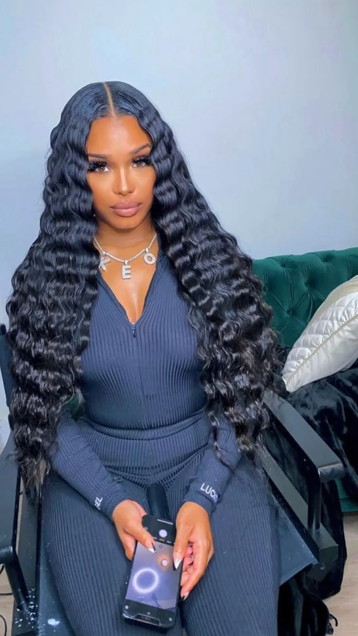 Deep Wave HD Lace Front Wig