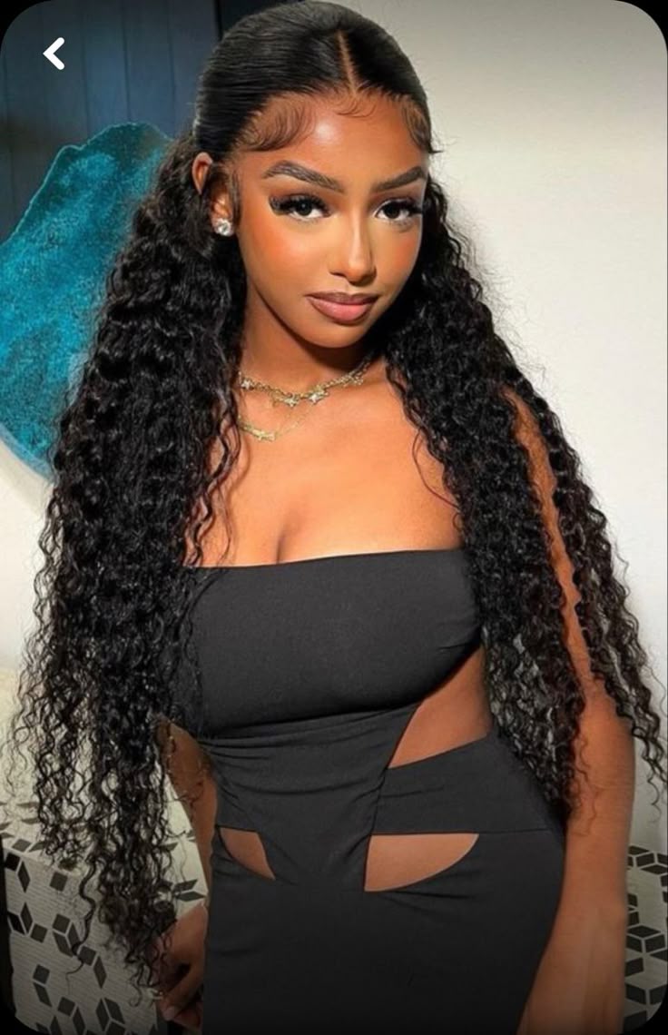 Deep Wave HD Lace Front Wig