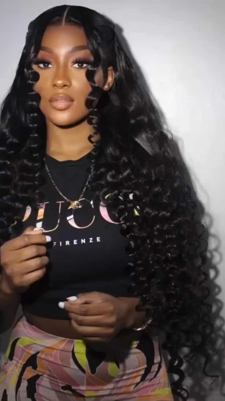 Deep Wave HD Lace Front Wig